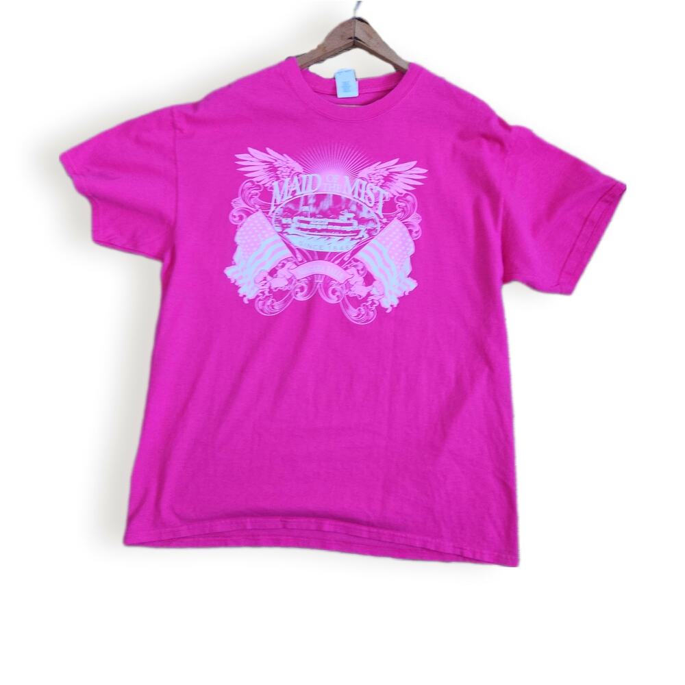 Maid of the Mist Niagara Falls Short Sleeve Tee Shirt L